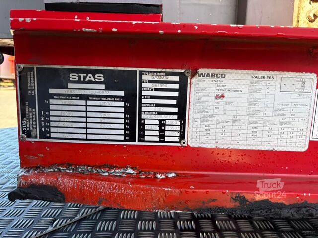 Benne Stas SA339K 67M3 Opbergkist Afdekzeil Reservewielhouder