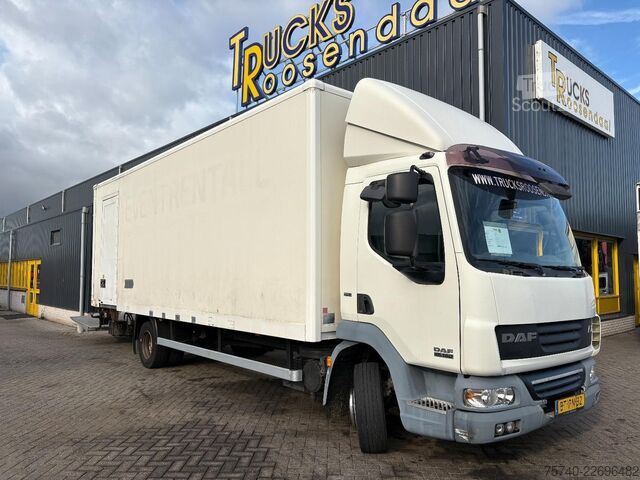 čemodāns DAF LF 45.160 + euro 5 + lift + 12ton