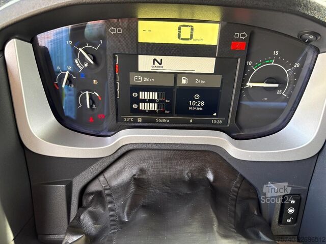 Benne fermée Renault T 380 + 19t + lift + euro 6
