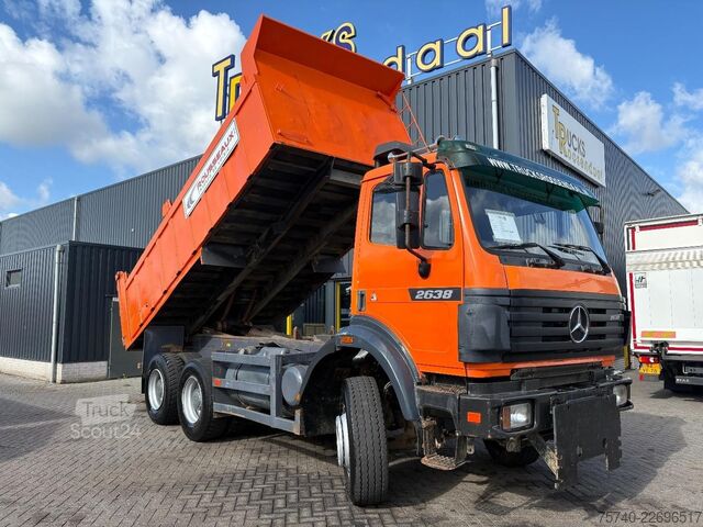 Teherautó Mercedes-Benz SK 2638 + manual + spring + 6x4 + big axles