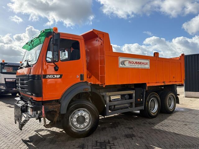Teherautó Mercedes-Benz SK 2638 + manual + spring + 6x4 + big axles