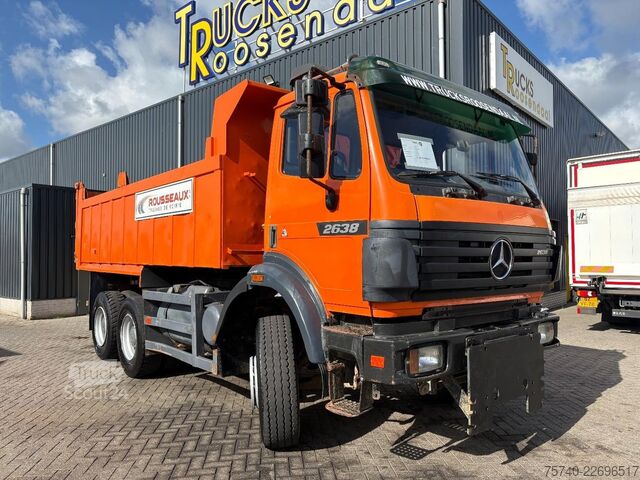 Teherautó Mercedes-Benz SK 2638 + manual + spring + 6x4 + big axles