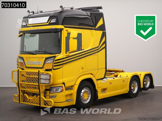 Sostanze pericolose Scania R580 R 6X2 V8 Full-Air Retarder PTO Alcoa Navi ...