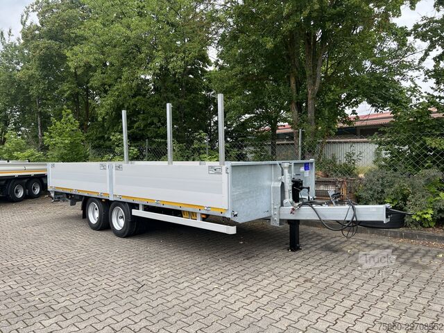 Remorque ouverte Möslein THT 14,4 G 7,20 L  14,4 t Tandem- Pritschenanhänger- Tieflader