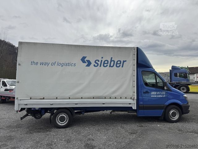 Βαν με κουρτίνα πλευράς MERCEDES-BENZ Sprinter 316 Plane LBW 3,5T AHK