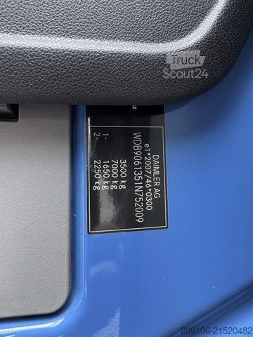 Βαν με κουρτίνα πλευράς MERCEDES-BENZ Sprinter 316 Plane LBW 3,5T AHK