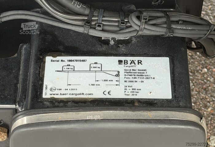 Camion caisson Iveco 190S40 LBW Retarder AHK / Swiss-Vehicle