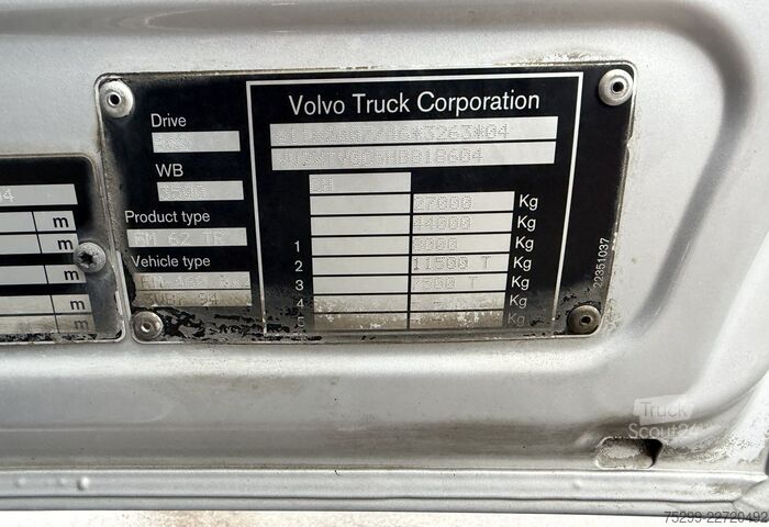 Lastebilchassis Volvo FM-460 6x2*4 Chassis Retarder AHK / Swiss-Vehicle