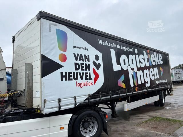 Teloni scorrevoli Groenewegen 11M City-trailer Stuuras Dhollandia Laadklep 20...