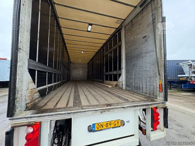 Teloni scorrevoli Groenewegen 11M City-trailer Stuuras Dhollandia Laadklep 20...