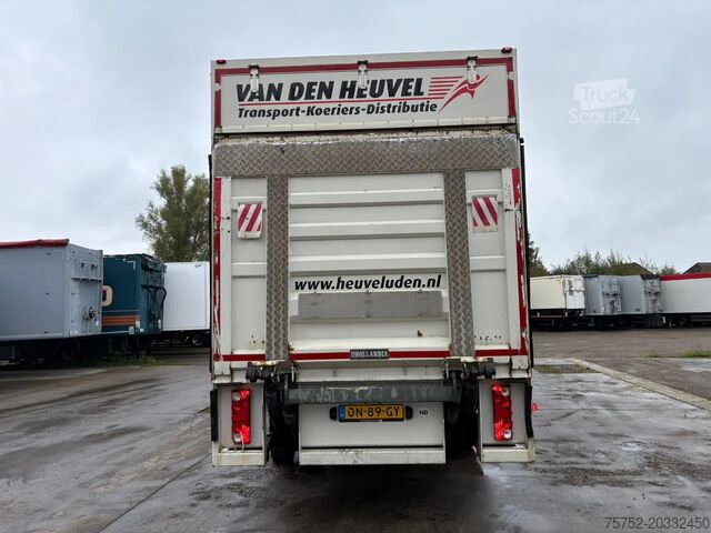 Teloni scorrevoli Groenewegen 11M City-trailer Stuuras Dhollandia Laadklep 20...