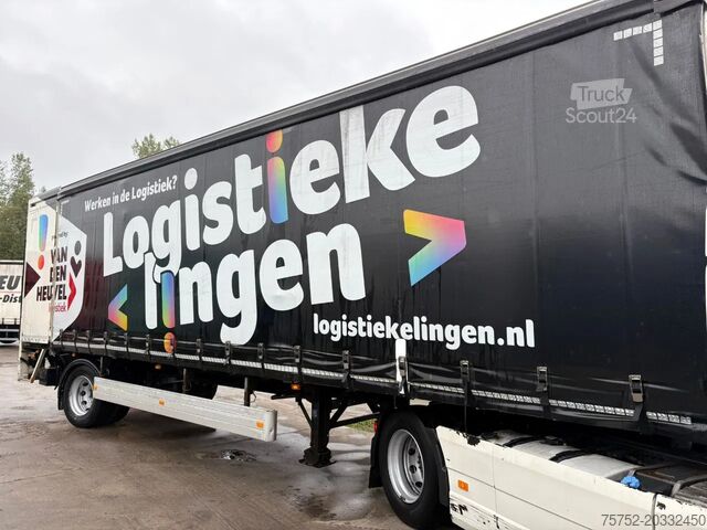 Teloni scorrevoli Groenewegen 11M City-trailer Stuuras Dhollandia Laadklep 20...