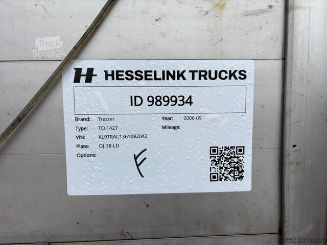 Lonas deslizantes Tracon Schuifzeilen/Schuifdak Liftas BPW Schijfremmen ...