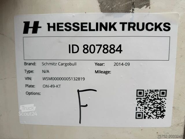 Trasporto refrigerato/congelato Schmitz Cargobull SKO 24 5x Meatrails Rohrbahnen Fleisch Carrier ...
