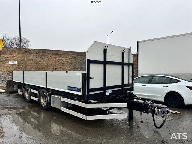 Platformos priekaba Konar flatbed trailer with sideboards