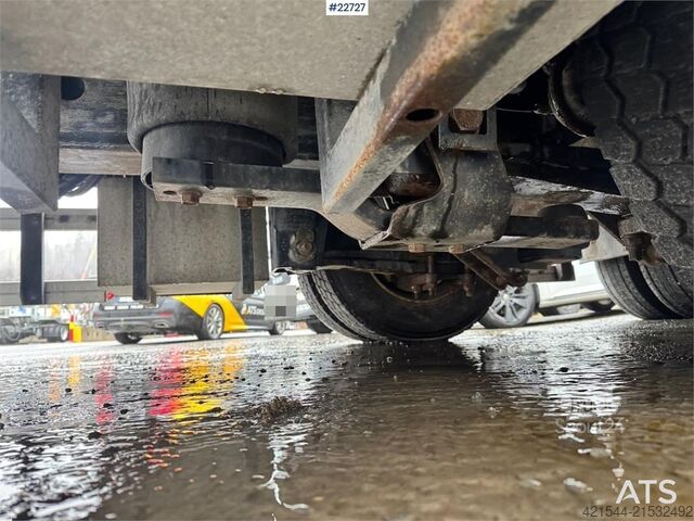 Platformos priekaba Konar flatbed trailer with sideboards