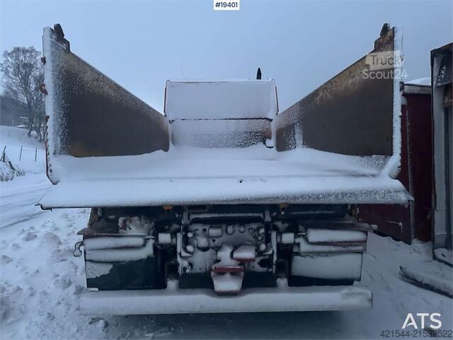 Tipper Scania R500 snowplow-equipped tipper truck – SEE VIDEO