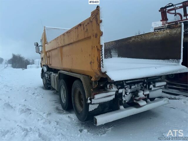 Tipper Scania R500 snowplow-equipped tipper truck – SEE VIDEO