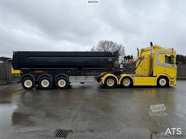 Standard tractor Scania R580 6x4 tractor, hydraulic system and gold agreem