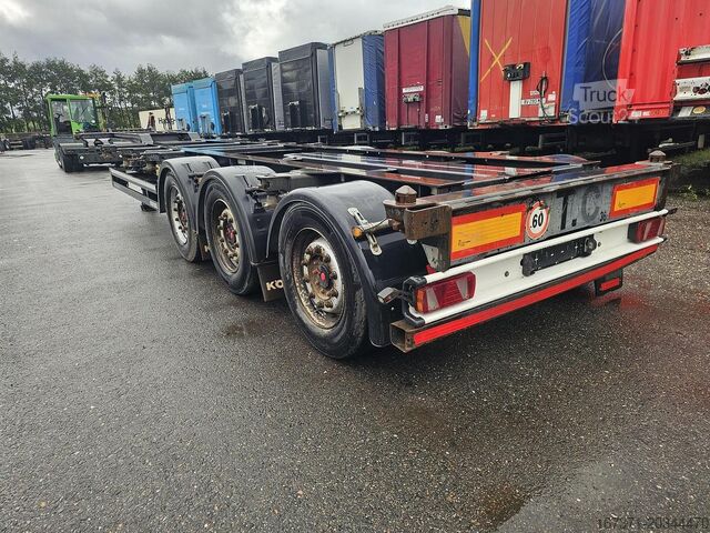 Containervervoer KÖGEL PORT 40 SIMPLEX 20| SAF DISC | HOLLAND TRAILER ...