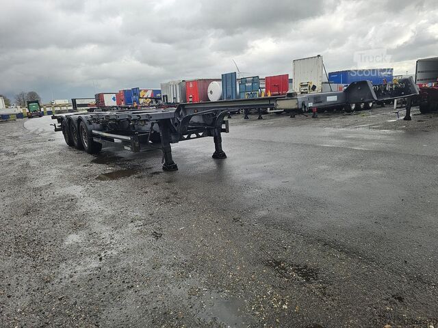 Containervervoer KÖGEL PORT 40 SIMPLEX 20| SAF DISC | HOLLAND TRAILER ...