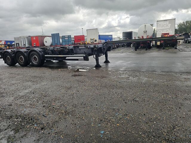 Containervervoer KÖGEL PORT 40 SIMPLEX 20| SAF DISC | HOLLAND TRAILER ...