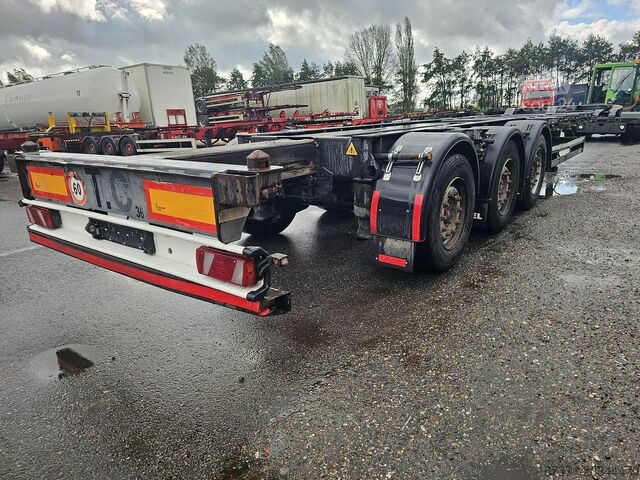 Containervervoer KÖGEL PORT 40 SIMPLEX 20| SAF DISC | HOLLAND TRAILER ...