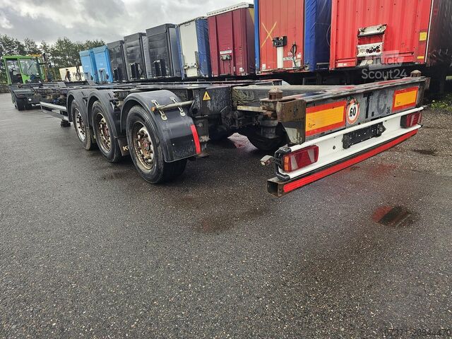 Containervervoer KÖGEL PORT 40 SIMPLEX 20| SAF DISC | HOLLAND TRAILER ...