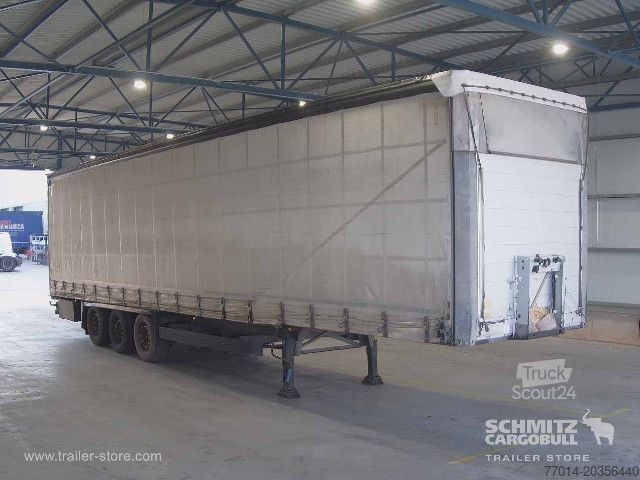 Open semitrailer with tarp Schmitz Cargobull Curtainsider Standard