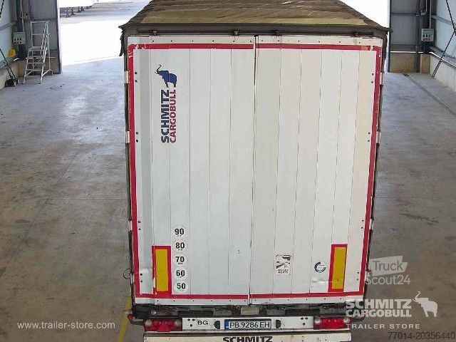 Odprta polprikolica s ponjavo Schmitz Cargobull Curtainsider Standard