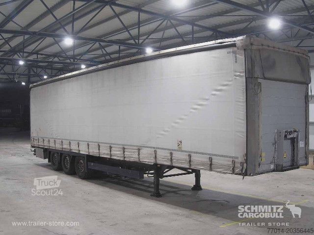 Odprta polprikolica s ponjavo Schmitz Cargobull Curtainsider Standard