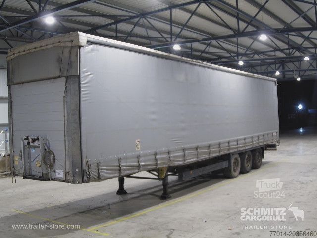 Open semitrailer with tarp Schmitz Cargobull Curtainsider Standard