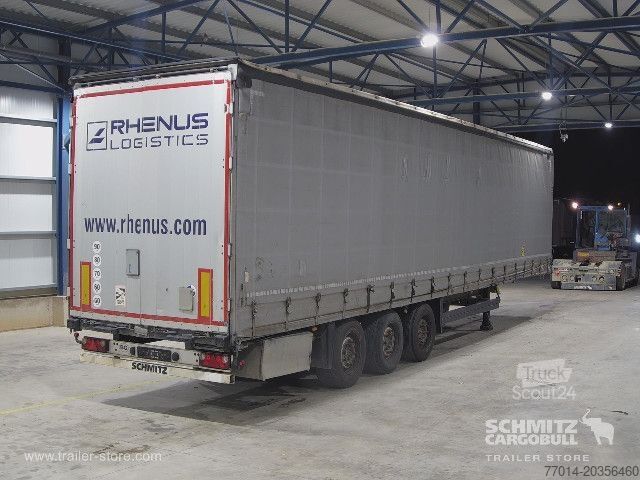 Open semitrailer with tarp Schmitz Cargobull Curtainsider Standard
