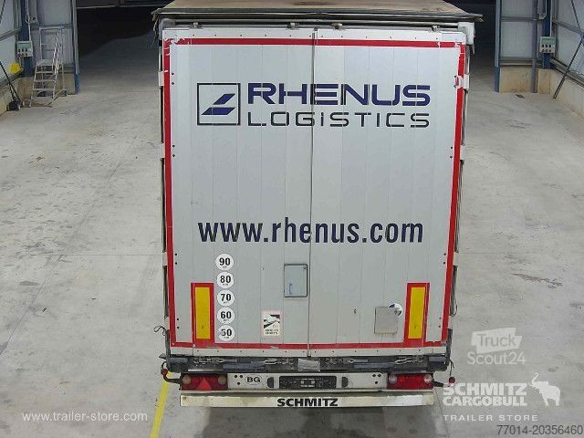 Open semitrailer with tarp Schmitz Cargobull Curtainsider Standard