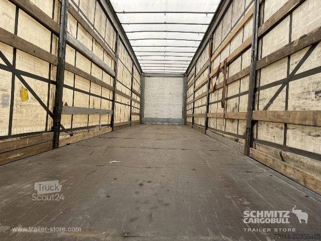 Odprta polprikolica s ponjavo Schmitz Cargobull Curtainsider Standard