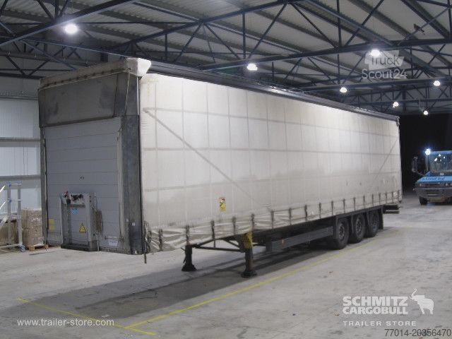 Odprta polprikolica s ponjavo Schmitz Cargobull Curtainsider Standard