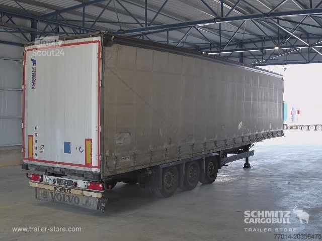 Odprta polprikolica s ponjavo Schmitz Cargobull Curtainsider Standard
