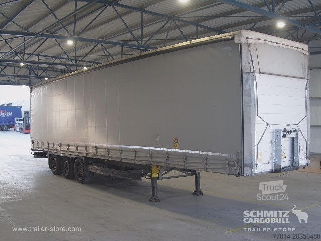 Open semitrailer with tarp Schmitz Cargobull Curtainsider Standard