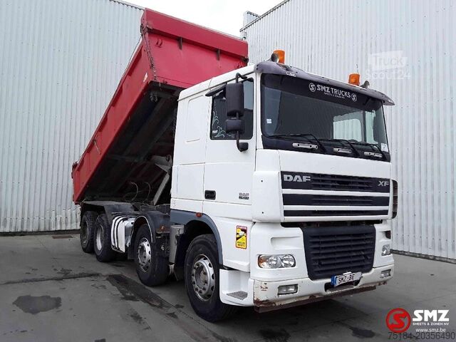 Kipper Daf 95 XF 430 8x4 lames steel