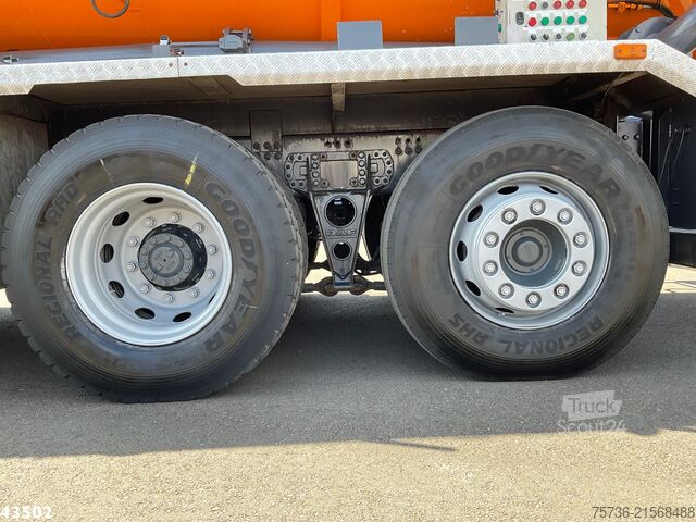 Suction vehicle DAF FAX 85 CF 340 Droge stoffen blaas installatie J...