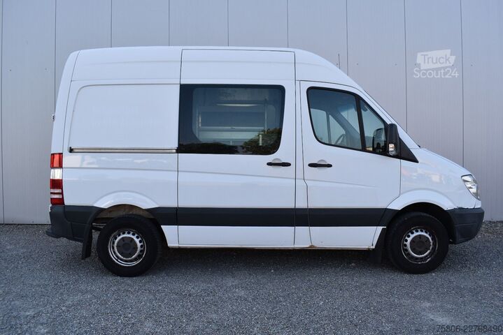 Dubă cu acoperiș înalt MERCEDES-BENZ Sprinter 313 CDI Hoch Sortimo Getriebeschaden