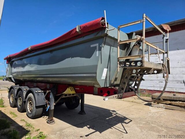 Semiremorcă basculantă SCHMITZ CARGOBULL ca. 26 cbm Hlabrund Hinterkipper, Lift