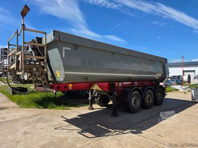 Semiremorcă basculantă SCHMITZ CARGOBULL ca. 26 cbm Hlabrund Hinterkipper, Lift