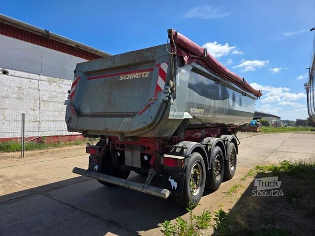Semiremorcă basculantă SCHMITZ CARGOBULL ca. 26 cbm Hlabrund Hinterkipper, Lift