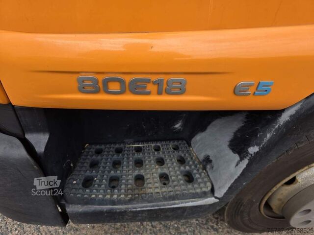 Platformă de lucru montată pe camion IVECO 80E80 Hubsteiger ESDA Typ TG 1800