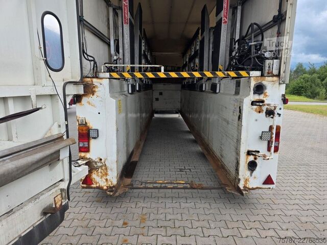 Semiremorcă LANGENDORF Innenlader Glas, Lift, deutsch, Strombetrieb