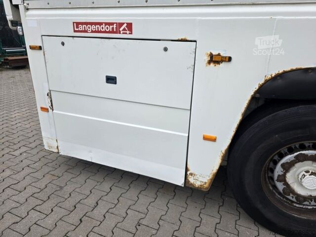 Semiremorcă LANGENDORF Innenlader Glas, Lift, deutsch, Strombetrieb