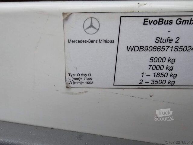 Autocar de turism MERCEDES-BENZ Transfer 45, Sprinter 516 CDI, hydr. Tür, 16+1