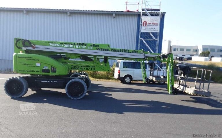 Plate-forme télescopique articulée Niftylift HR28 28m Bi-Energy Elektro-Diesel