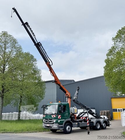 Abrollkipper Mercedes-Benz ATEGO 2024 - 48 TKm - 1. Hand - Kran